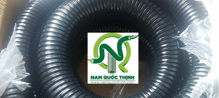 Ống ruột gà thép bọc nhựa đi cho hệ thống Chiller NOVOTEL Phú Quốc c