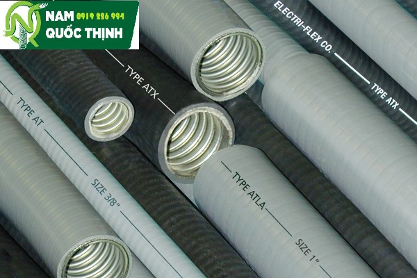 ống ruột gà thép bọc nhưa