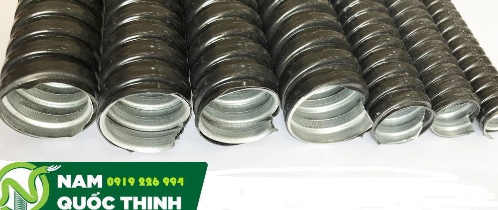 ống ruột gà lõi thép bọc nhựa